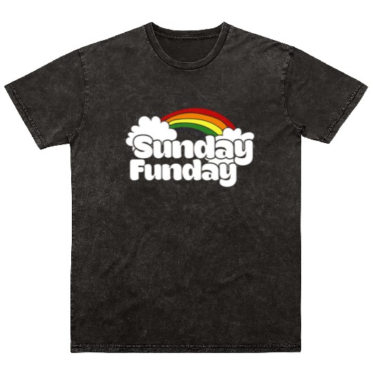 Sunday Funday Mineral Wash T Shirts