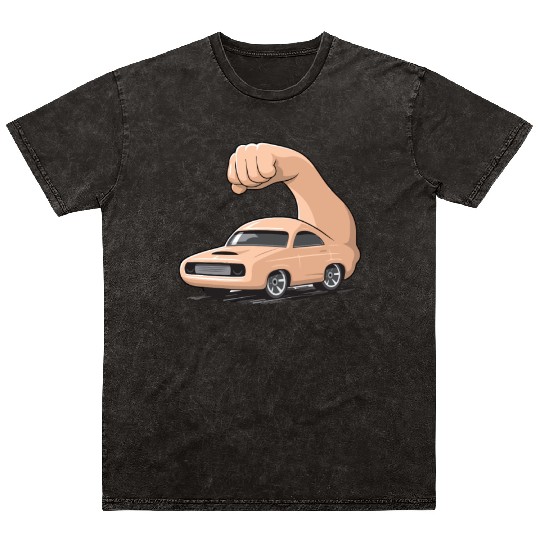 Muscle Car Mineral Wash T Shirts