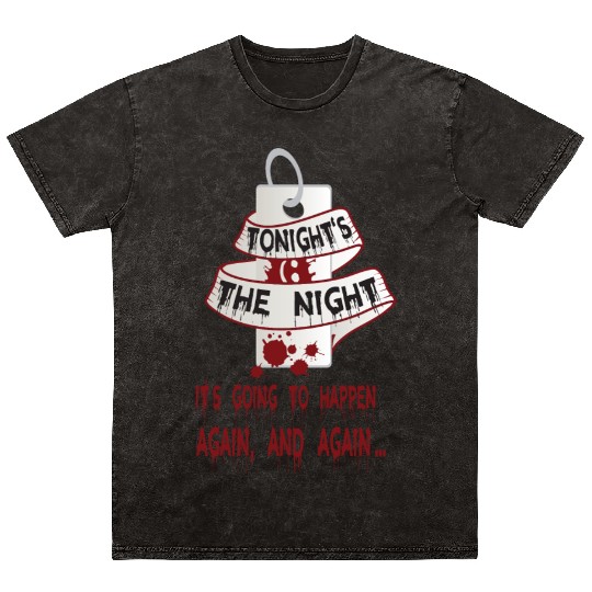 Dexter Blood Night Mineral Wash T Shirts