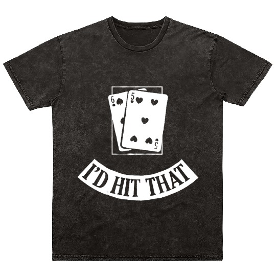 Funny Cards Black Jack Blackjack Gamble Casino Las Mineral Wash T Shirts