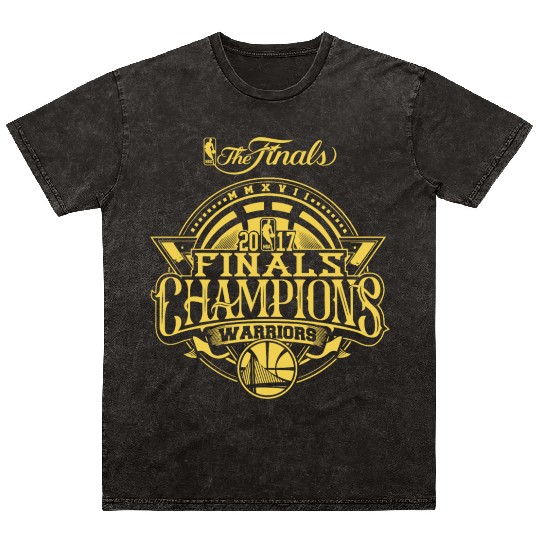 Golden State Warriors Finals Champions 2017 Mineral Wash T Shirts