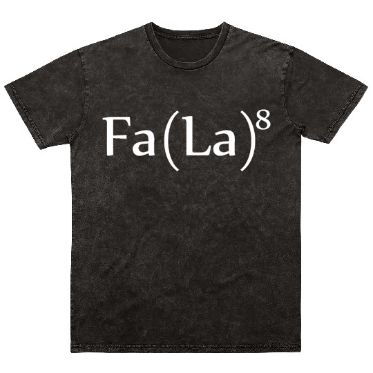 Fa La La Formula Mineral Wash T Shirts Christmas Funny Holiday Par