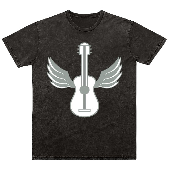 wings fly angel sky cool guitar learn play song co Mineral Wash T Shirts