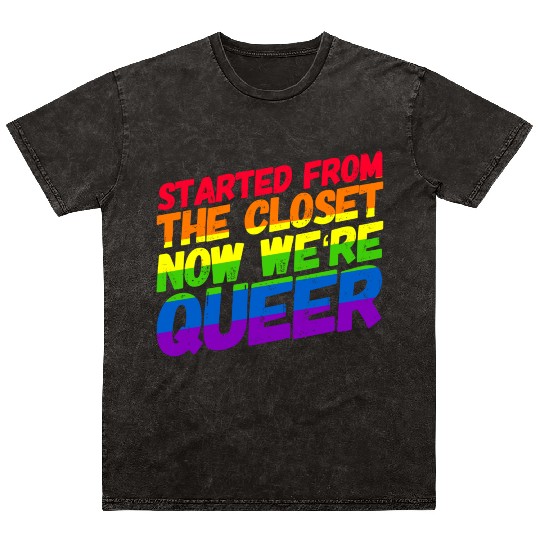 Homosexuality Gay Pride LGBT CSD Mineral Wash T Shirts