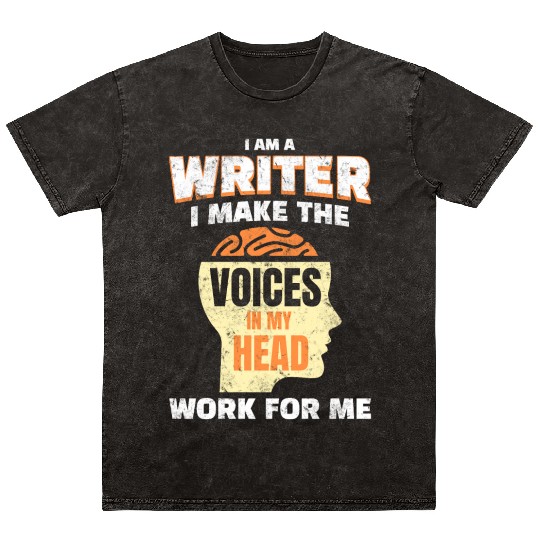 Book writer Blog writer script writer Mineral Wash T Shirts