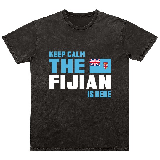 Keep Calm Fiji / Gift Flag Mineral Wash T Shirts