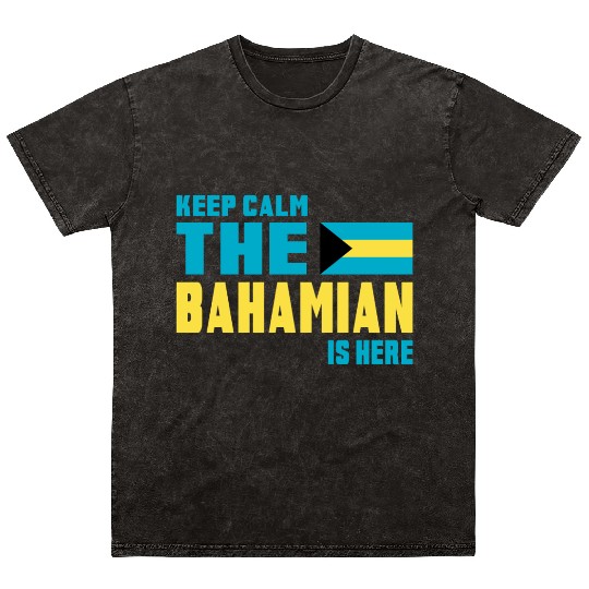 Keep Calm Bahamas Design / Gift Mineral Wash T Shirts
