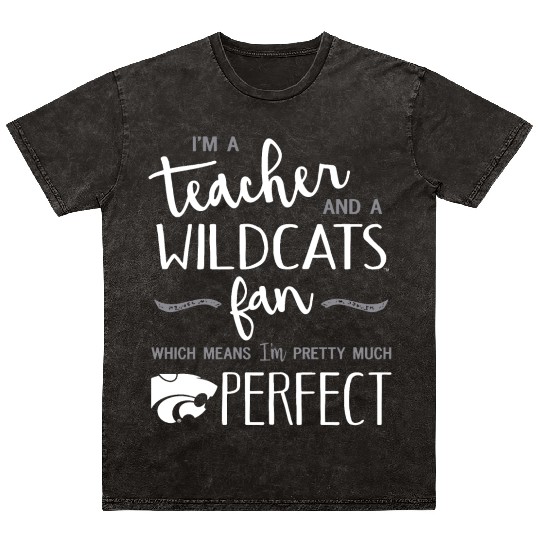 I Am A Teacher And A Wildcats Fan Which Means I Am Mineral Wash T Shirts