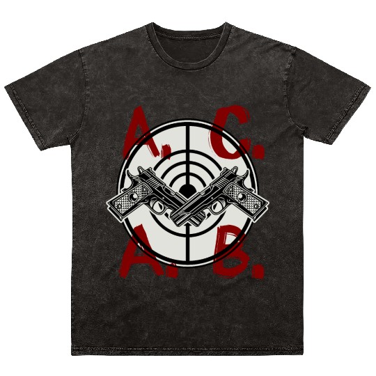 ACAB a.c.a.b. Soccer Mineral Wash T Shirts