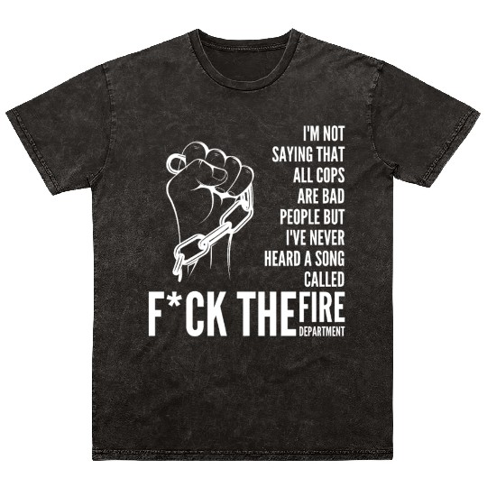 ACAB Black Lives Matter, End Police Brutality Mineral Wash T Shirts