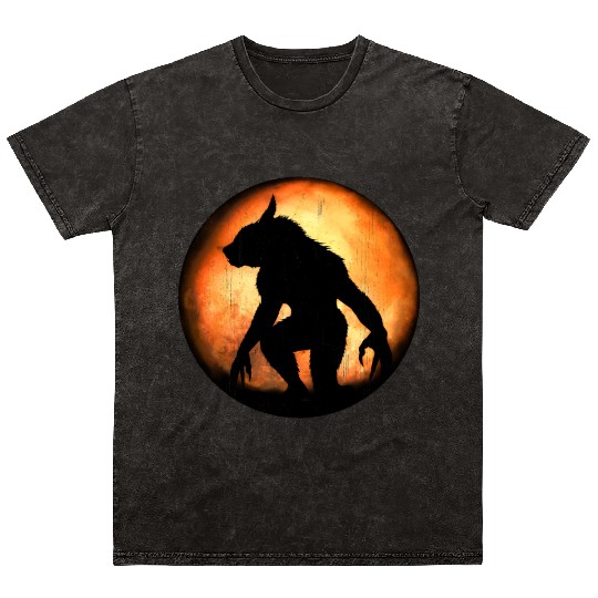 Werewolf Mineral Wash T Shirts