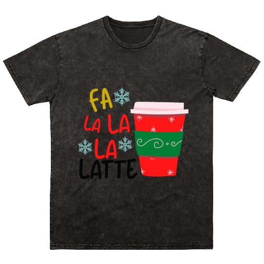 FA La La La Latte Mineral Wash T Shirts