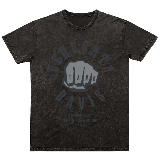 Boxing Champ Gervonta Davis Mineral Wash T Shirts