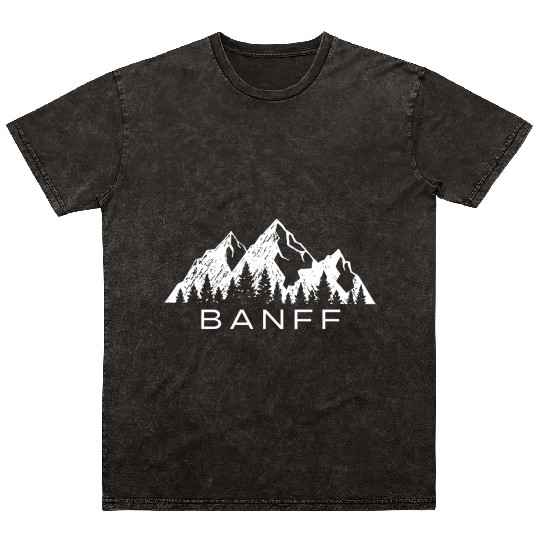 Banff Mineral Wash T Shirts Cool Banff National Park Canada Souven