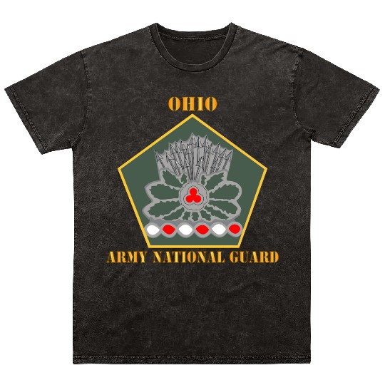 Army Ohio Army National Guard DUI Mineral Wash T Shirts