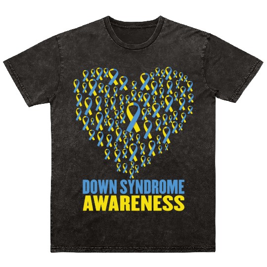 Down Syndrome Awareness Mineral Wash T Shirts