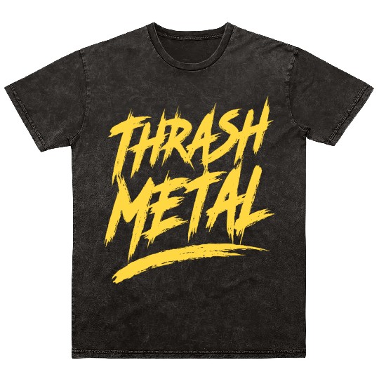 Thrash Metal Mineral Wash T Shirts