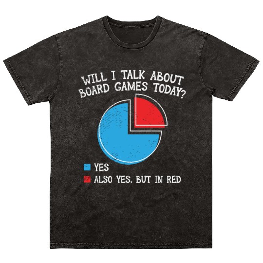 Board Games Board Game Nights Mineral Wash T Shirts