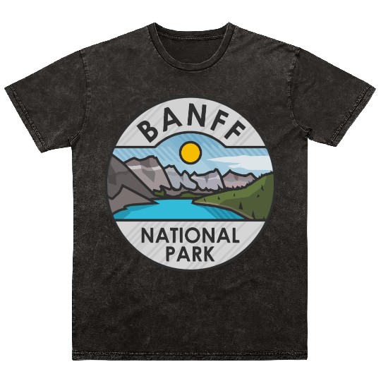 Banff National Park Mineral Wash T Shirts
