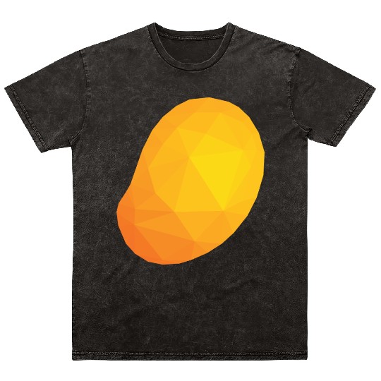 Mango Low Poly Mineral Wash T Shirts