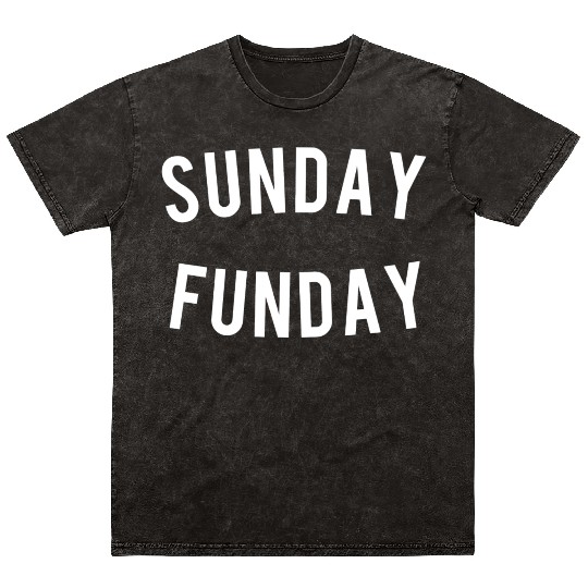 Sunday Funday Mineral Wash T Shirts