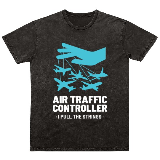 Air Traffic Controller ATC Air Traffic Control Mineral Wash T Shirts