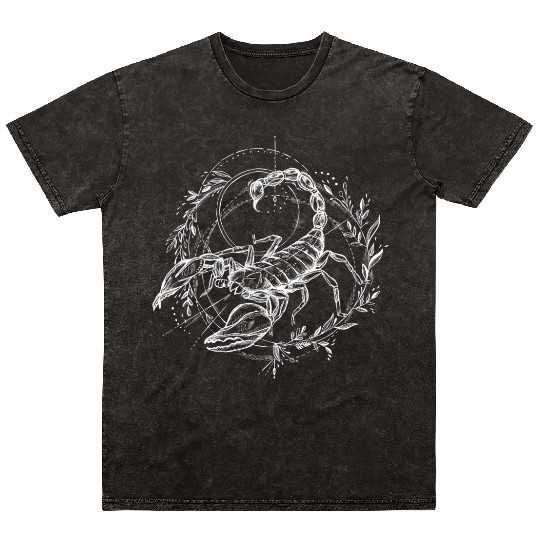 Scorpio Zodiac Mineral Wash T Shirts Mineral Wash T Shirts Mineral Wash T Shirts Mineral Wash T Shirts design