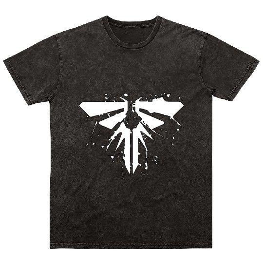 the last of us fireflies ellie joel abby Mineral Wash T Shirts