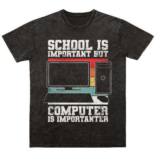 Computer Programmer Computer Science Mineral Wash T Shirts