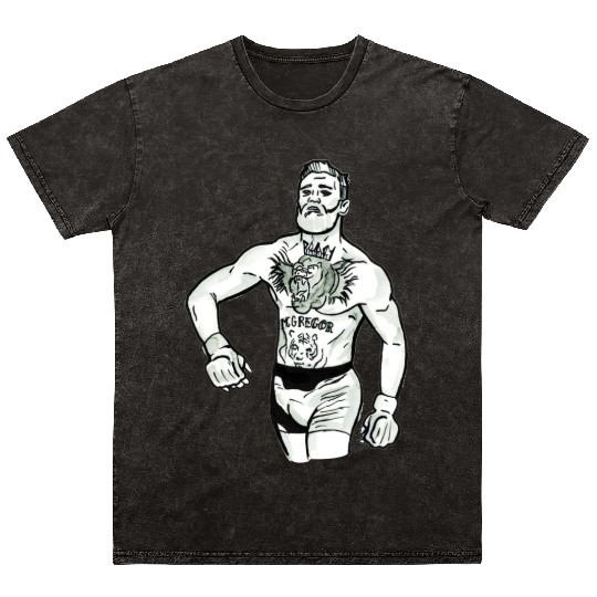 Conor McGregor Boxing Mineral Wash T Shirts