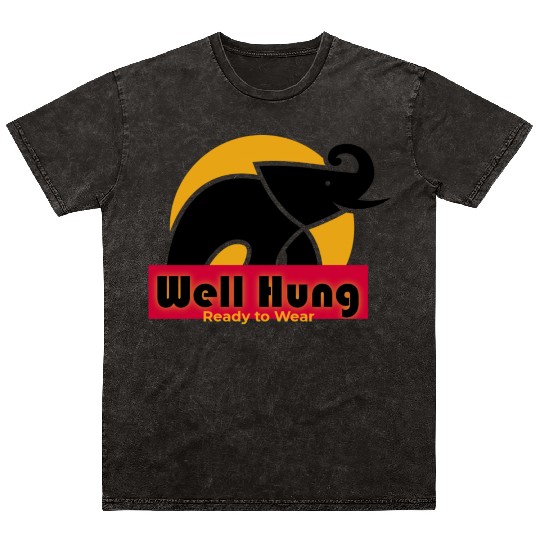 Elephant trunk Mineral Wash T Shirts