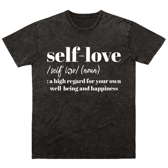 SELF LOVE DEFINED Mineral Wash T Shirts