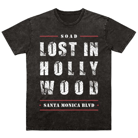 Lost in Hollywood Mineral Wash T Shirts