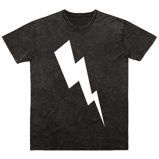 zeus lightening bolt Mineral Wash T Shirts