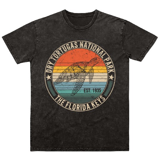 Dry Tortugas National Park Mineral Wash T Shirts, Florida Keys