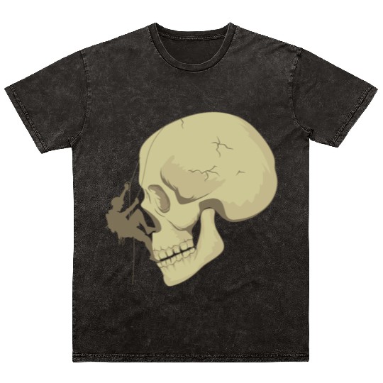 Skull Bouldering Mineral Wash T Shirts