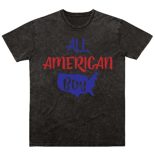 ALL American Boy Mineral Wash T Shirts