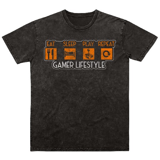 Gamers Geek Game Gaming Mineral Wash T Shirts