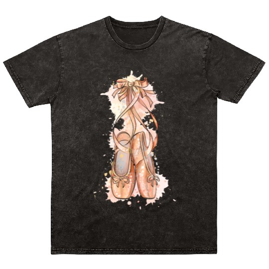 Proud Ballet Dancing Ballerina Gifts Ballet Dancer Mineral Wash T Shirts