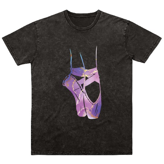 Proud Ballet Dancing Gifts Ballerina Ballet Dancer Mineral Wash T Shirts