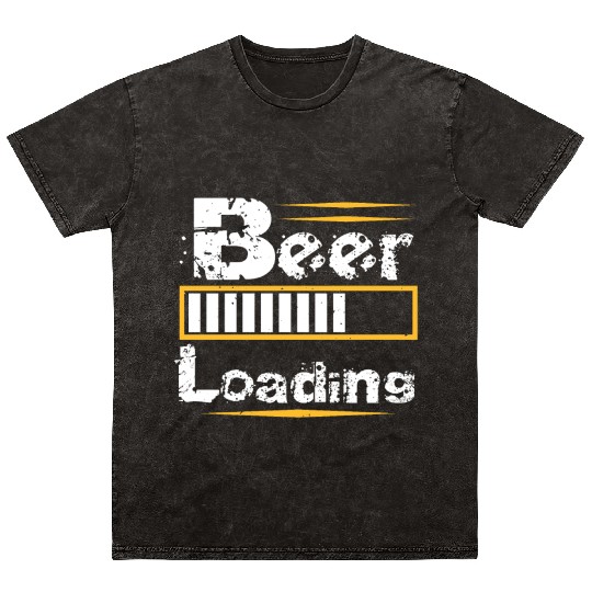 Beer Loading Mineral Wash T Shirts