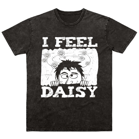 Daisy Garden Gardening Gardener Mineral Wash T Shirts