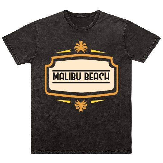 Malibu Beach Mineral Wash T Shirts