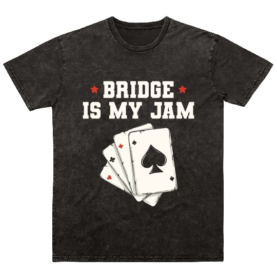 Bridge is my jam Design for a Bridge Nerd Mineral Wash T Shirts