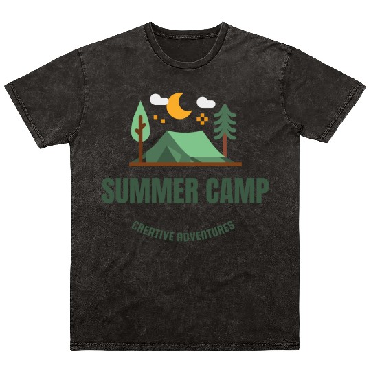 Summer Camp Mineral Wash T Shirts