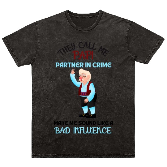 They call me Grandpa, father's day Mineral Wash T Shirts