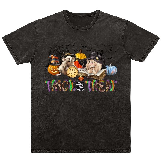 Trick Or Treat Mineral Wash T Shirts