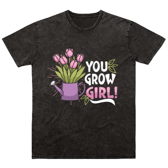 Gardening Plants Gardener Plantation Nature Gift Mineral Wash T Shirts