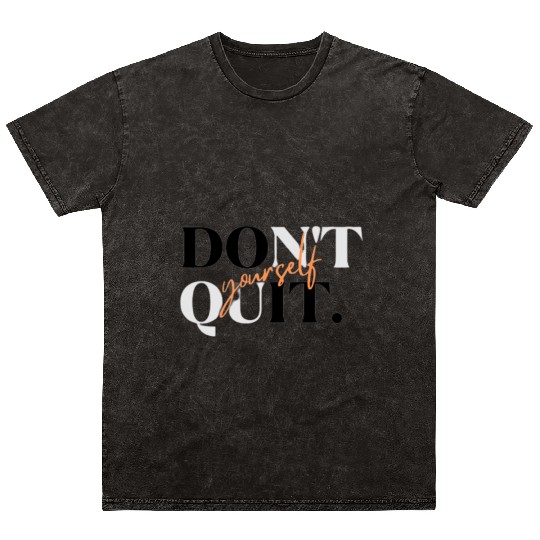 Black Orange Simple Typography Mineral Wash T Shirts