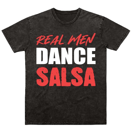 Real Men Dance Choreographer Gift Mineral Wash T Shirts